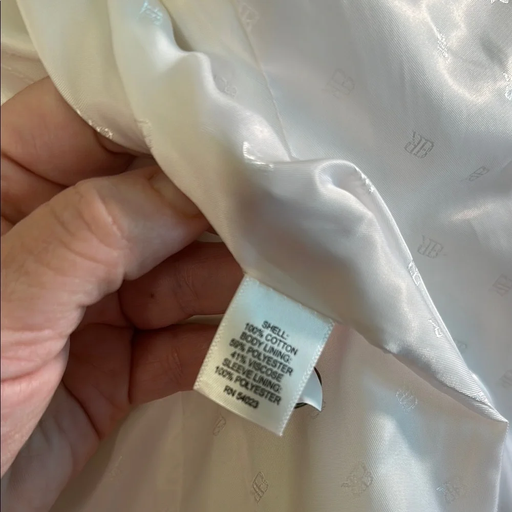 Banana Republic White Textured Blazer - Picture 5 of 10